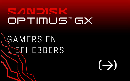 Sandisk - Gamers en liefhebbers